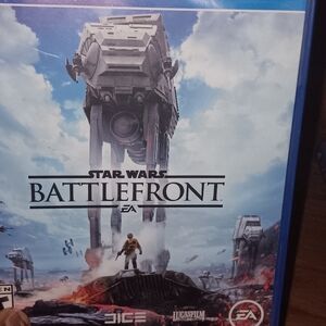 Star Wars Battlefront Video Game - Blue Cover